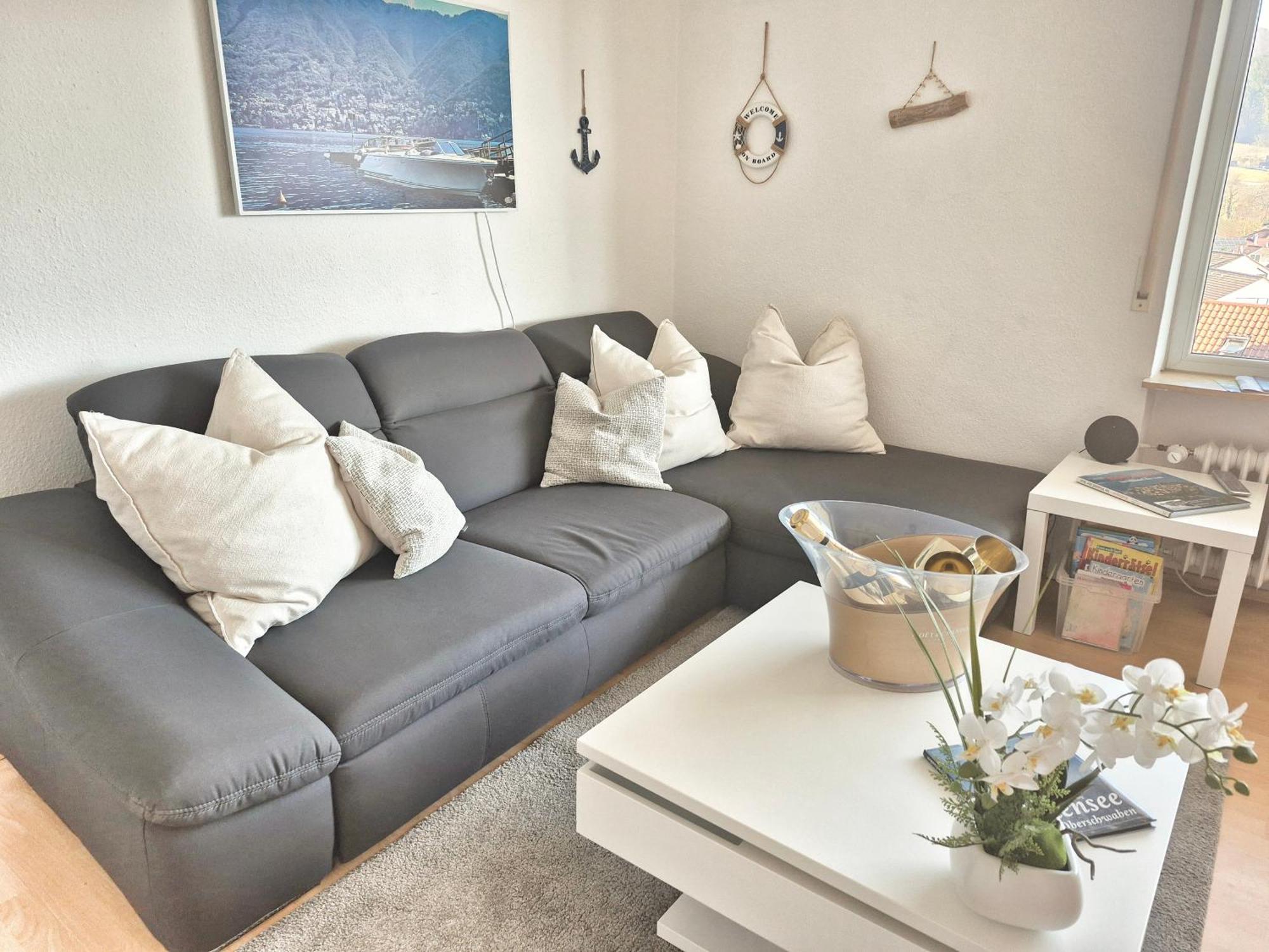 Seestudio mit toller Aussicht am Bodensee Bodman-Ludwigshafen Exterior foto